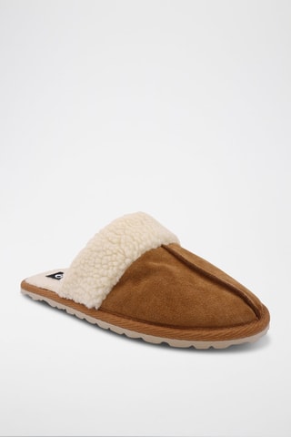 Nubuck Pantoffels Matrix 
Camel