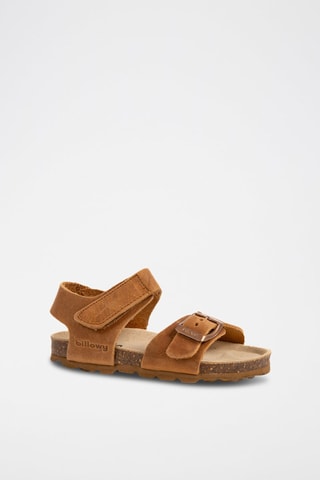 Nubuck Sandalen Camel