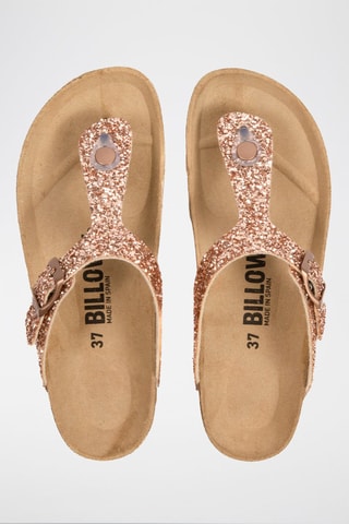 Sandalen Roségoudkleurig