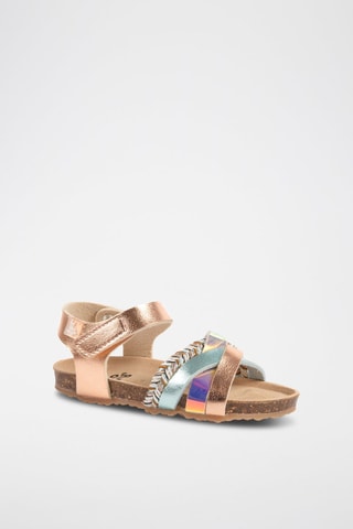 Sandalen Zalmkleurig