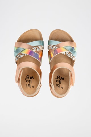 Sandalen Zalmkleurig