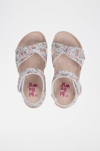 Sandalen Zilverkleurig