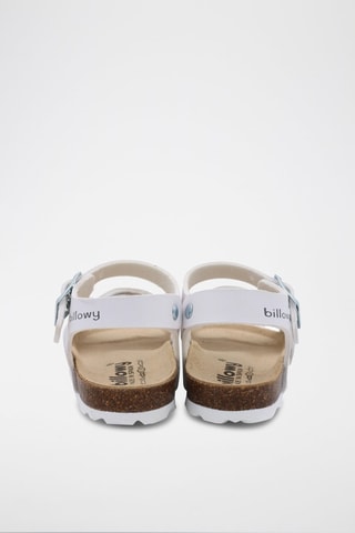 Sandalen Rosso Wit en Zilverkleurig