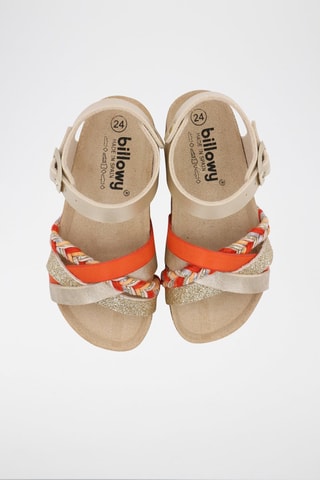 Sandalen Rosso Goudkleurig en Oranje