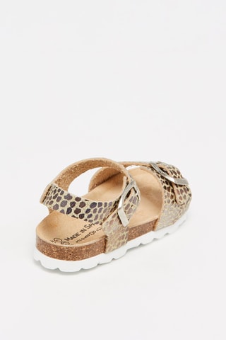 Sandalen Goudkleurig en Donkerbruin