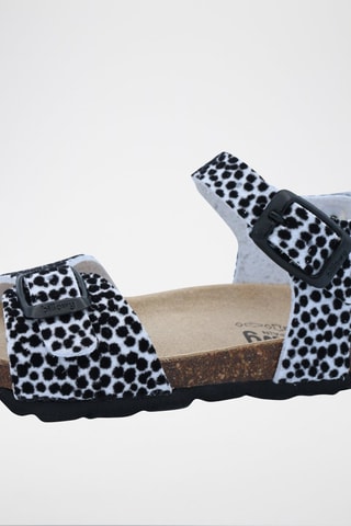 Sandalen Rosso Wit en Zwart