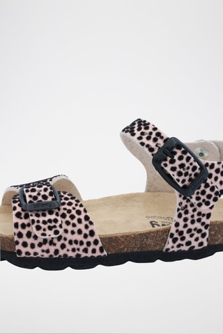 Sandalen Rosso Nude en Zwart