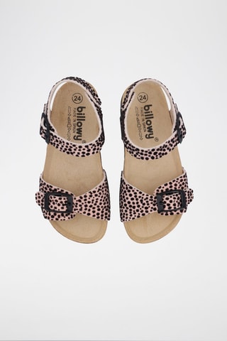 Sandalen Rosso Nude en Zwart