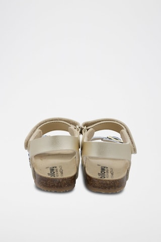 Sandalen Rosso Goudkleurig en Ecru