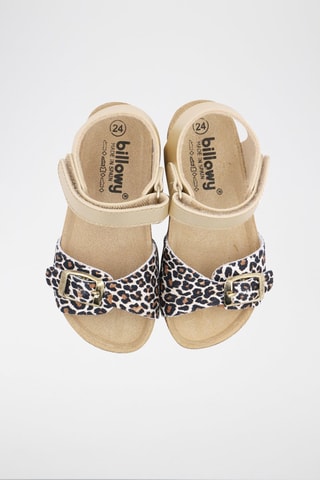 Sandalen Rosso Goudkleurig en Ecru