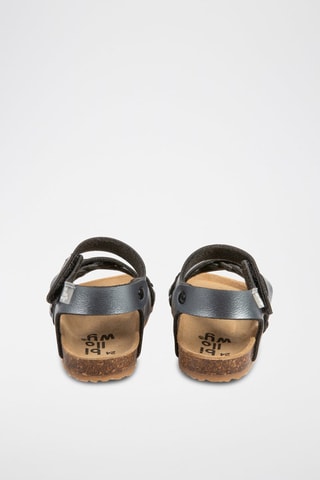 Sandalen Zwart en Zilverkleurig