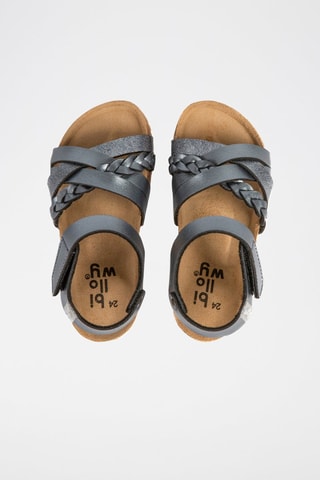 Sandalen Zwart en Zilverkleurig