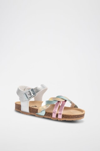 Sandalen Zilverkleurig en Roze