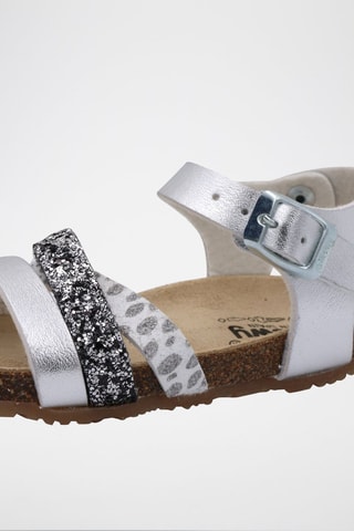 Sandalen Rosso Zilverkleurig