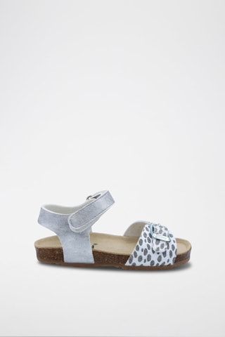 Sandalen Rosso Zilverkleurig en Wit