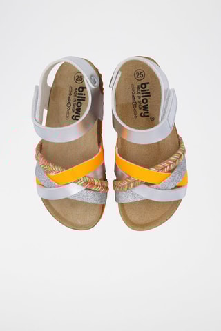 Sandalen Rosso Zilverkleurig