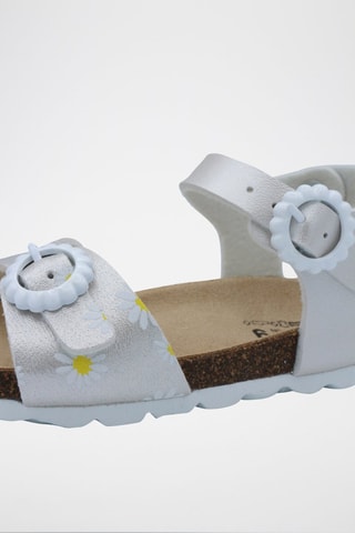 Sandalen Rosso Zilverkleurig