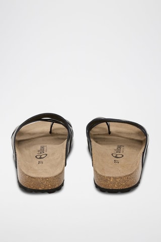 Sandali in pelle - Nero