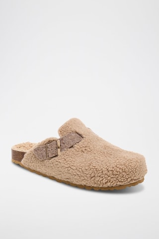 Nubuck Clogs Zueco - Beige