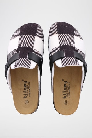 Clogs Rosso Zwart en Wit