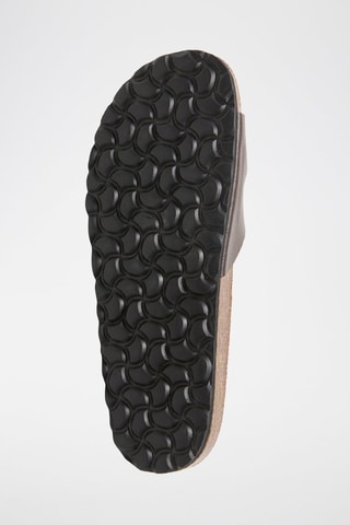 Ciabatte in pelle - Marrone