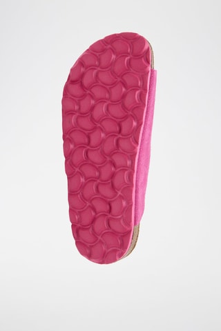 Leren Muiltjes - Fuchsia