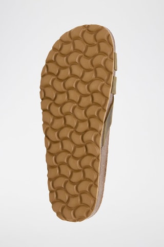 Ciabatte in pelle - Kaki