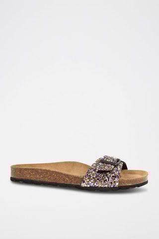 Muiltjes Zwart en Zilverkleurig