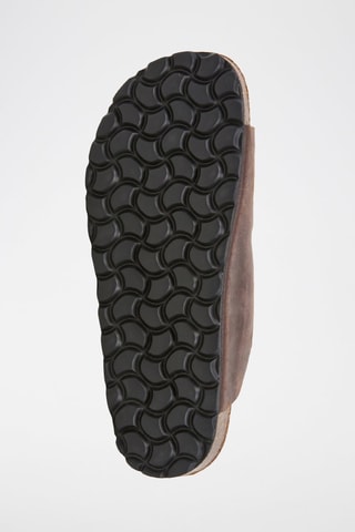 Ciabatte in pelle - Marrone