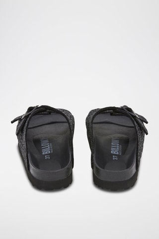 Platform Sandalen - Zwart