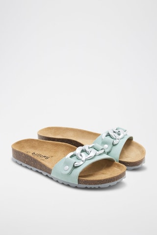 Nubuck Muiltjes Rosso Blauw