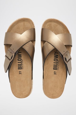 Sandali platform - Marrone