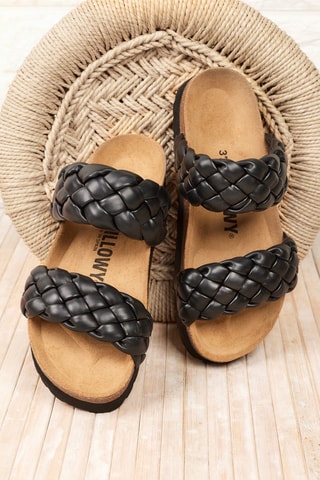 Sandali platform - Nero