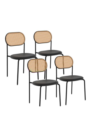 4 sillas Clarisse - 46 x 80 x 49 cm