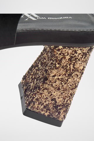 Sandalen met Hak Milan - Zwart