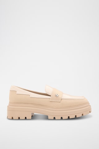 Mocassini platform Lola - Beige