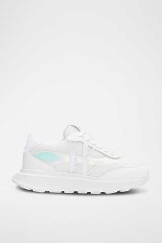 Sneakers platform Inès - Bianco