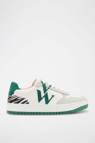 Sneakers Esmée - Bianco e verde