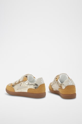 Sneakers Laurette - Cammello e argentato