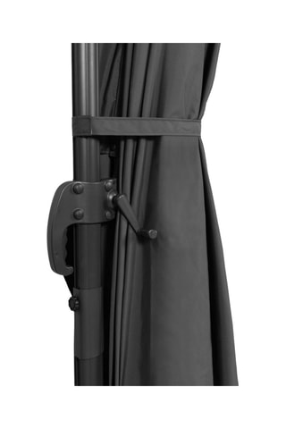 Sombrilla excéntrica rectangular con pata Sombra - 12 m²