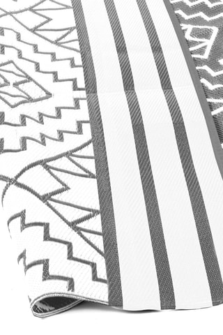 Alfombra de exterior - 160 x 240 cm - Gris