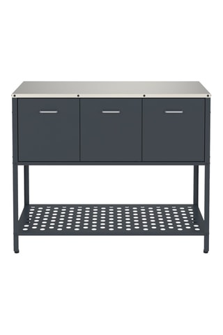 Mueble de cocina exterior con 3 puertas Almería - 90 x 110 x 50 cm