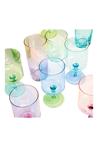 2 copas de vino Rainbow - 36 cl