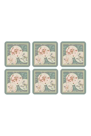 6 manteles individuales Oriental Dreams - 10,5 x 3 x 10,5 cm