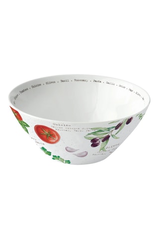 Bol de porcelana Home and Kitchen - 22,5 cm