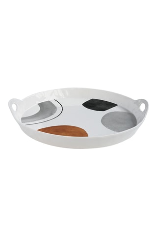 Bandeja de porcelana Elements - 30 cm