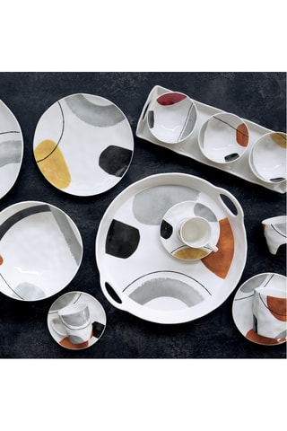 Bandeja de porcelana Elements - 30 cm