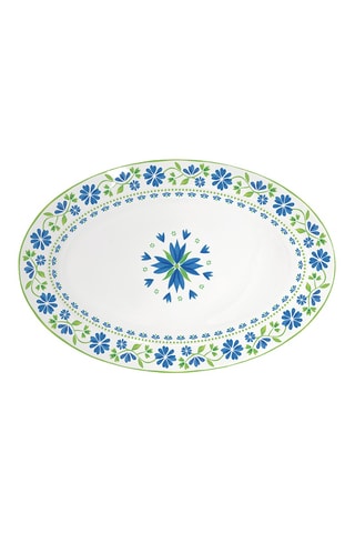 Bandeja de porcelana Flowers Garden - 35 x 23,5 cm