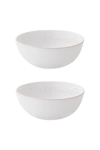 2 boles de gres Artesanal - 22 cm