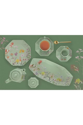 2 tazas de café y platillos de porcelana Eden - 12 cl
